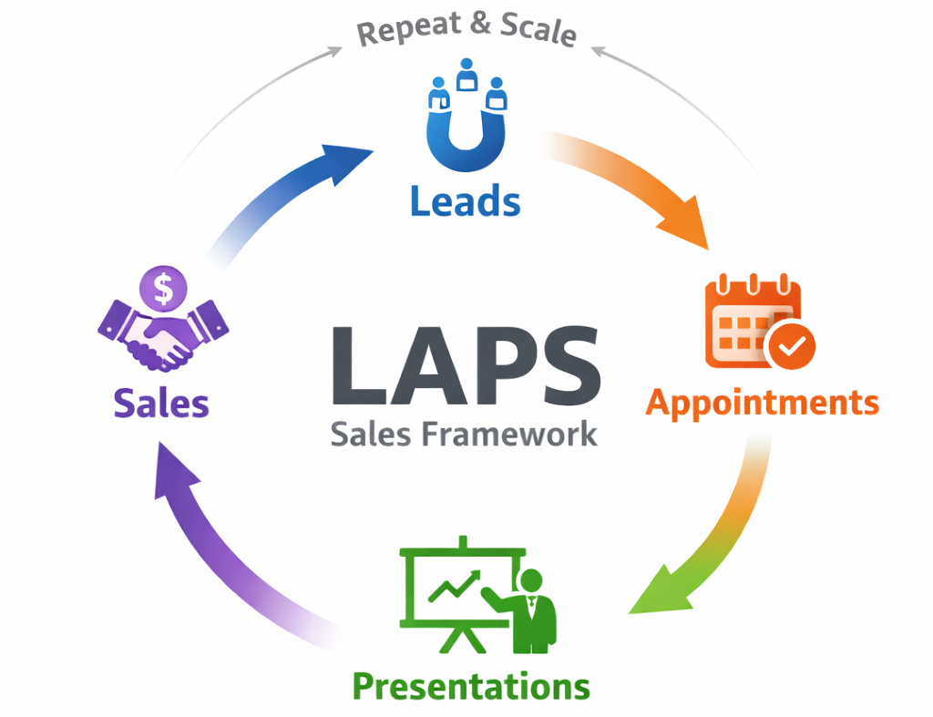 LAPS sales framework cycle