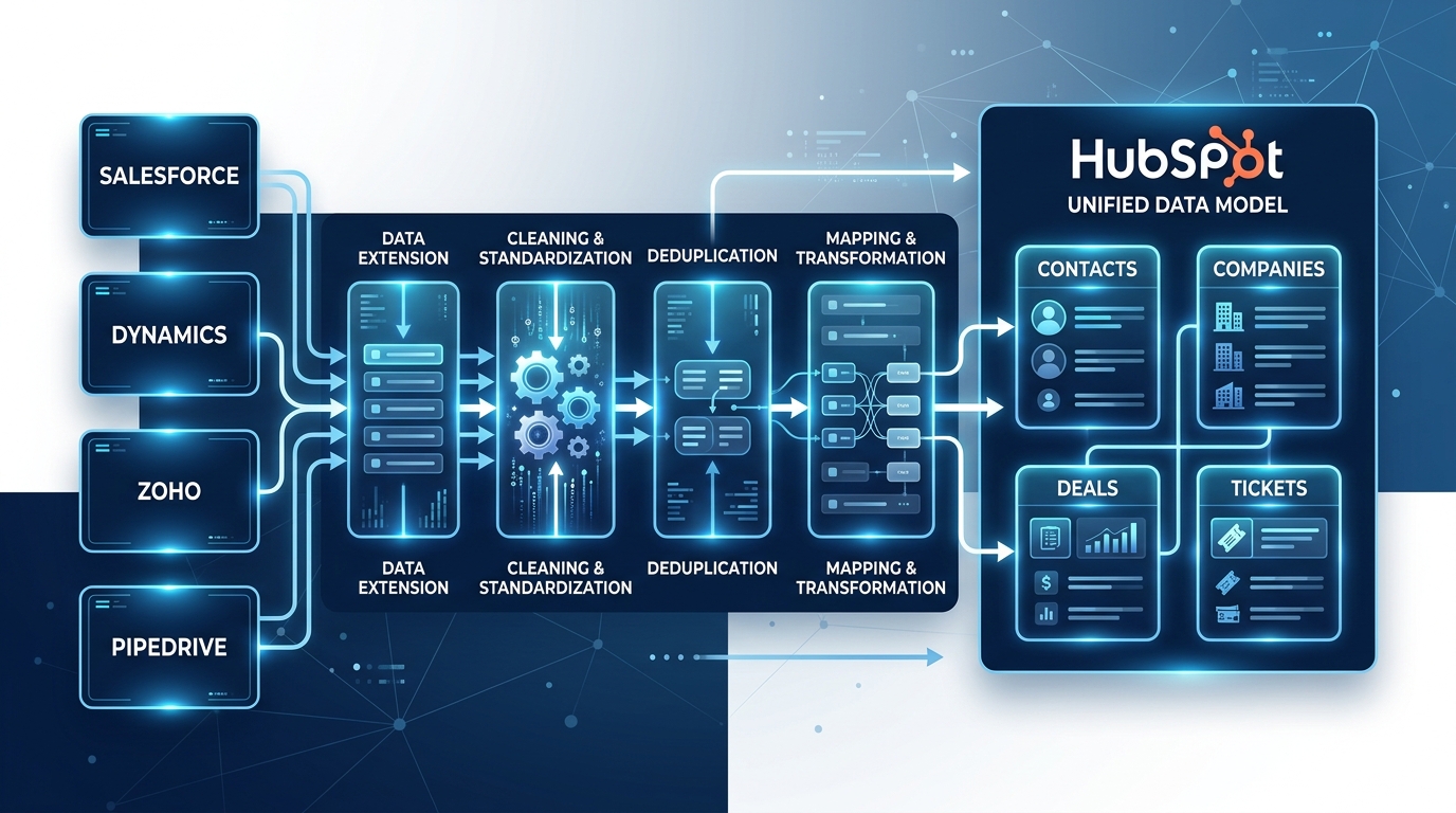 Process Automation and Workflow Dependency Matrix technical workflow diagram