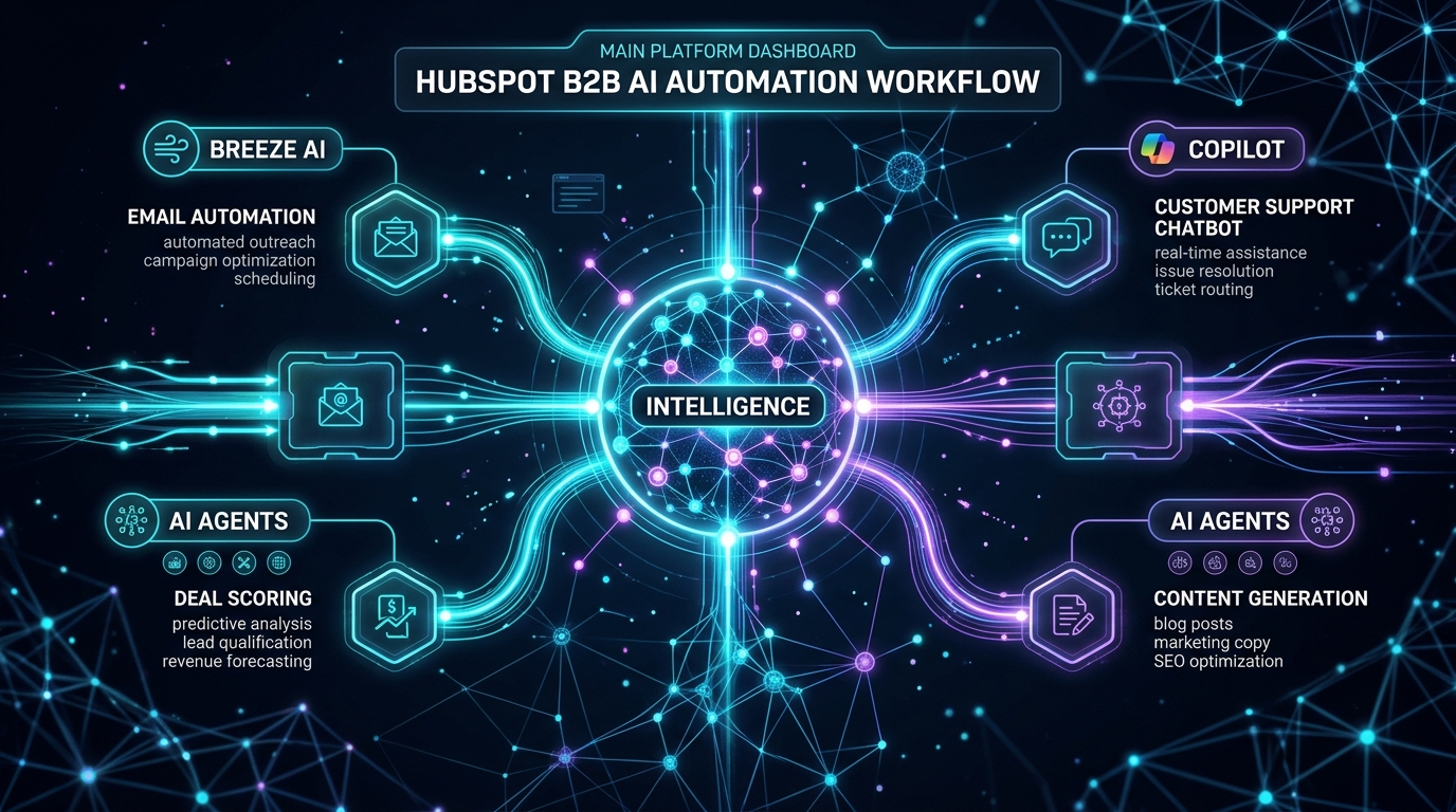 Process Automation and Workflow Dependency Matrix technical workflow diagram